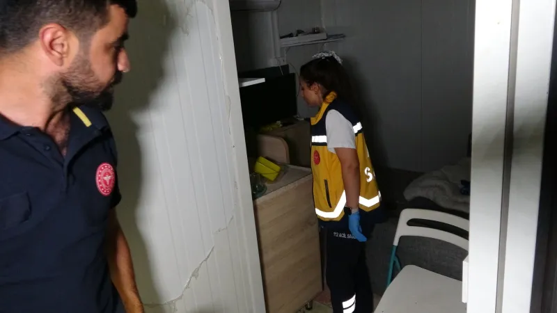 Adıyaman'da konteynerden gelen kötü koku teyakkuza geçirdi