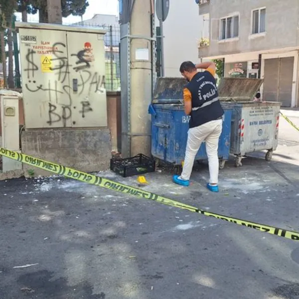 Akılalmaz ölüm! Çöp atarken yere düştü!