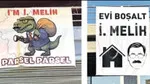 Ankara Büyükşehir Belediyesi’nin karşısına Melih Gökçek pankartı asıldı: Evi boşalt İ. Melih