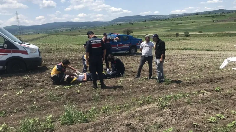 Eğitim Uçağı Kabusu! Kadın Pilot Ölümden Döndü!