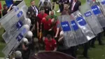 Elazığspor-Vanspor maçında saha karıştı! Hakem yaralandı, maç tatil edildi...