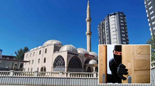 Hırsızlar pes dedirtti: Camiden çaldılar