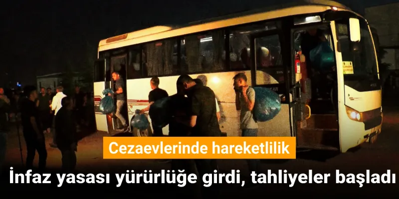 İnfaz Yasası: Tahliyeler Başladı! Sincan Cezaevi'nde Bayram Havası