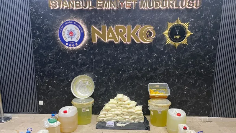 İstanbul’da “MET” baskını… 178 kilo ele geçirildi