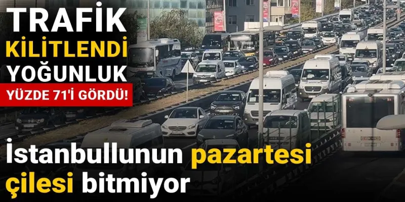 İstanbul'da Trafik Kabusu! Yoğunluk %71'i Aştı: Neler Oluyor?