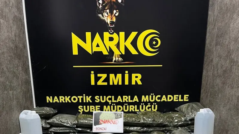 İzmir'de Şok Baskın! 126 Kilo Bonzai Nereye Gidiyordu?