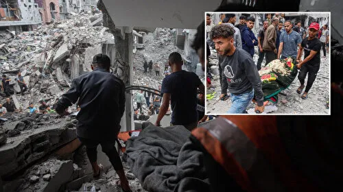Katil İsrail Gazze'de insani yardım almaya çalışan Filistinlilere saldırd: En az 30 kişi hayatını kaybetti 
