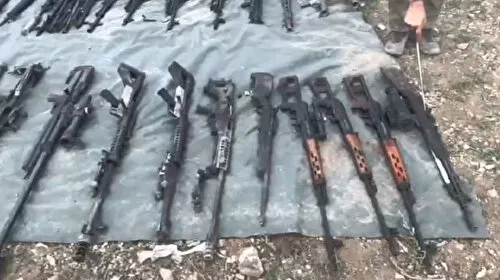 MSB: Pençe-Kilit Operasyon bölgesinde çok sayıda silah ve mühimmat ele geçirildi
