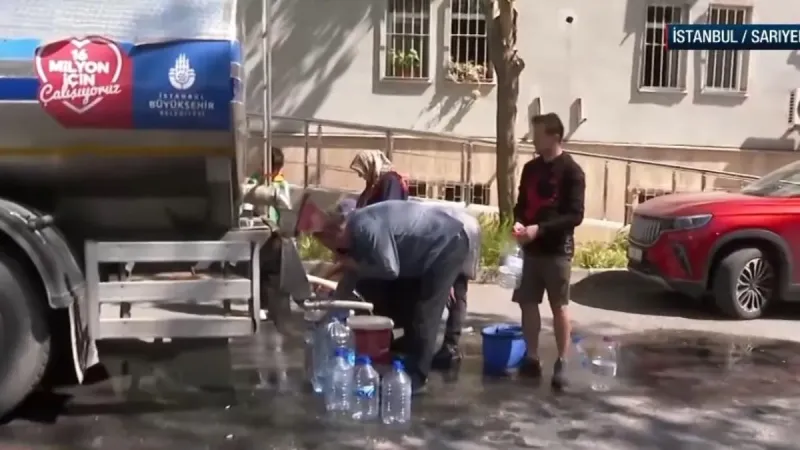 Görüntüler İstanbul'dan! 90'ları hatırlattı