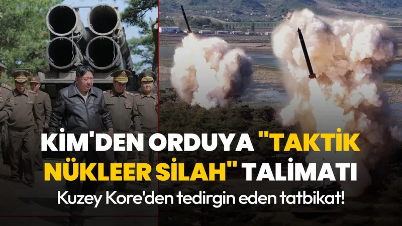Kuzey Kore'den Nükleer Tatbikat! Kim Jong-un'dan Şok Talimat
