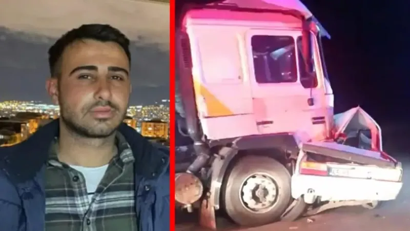 Manisa'da TIR Dehşeti! Otomobil Ezildi, 1 Kişi Can Verdi