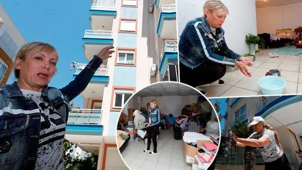 Rus Öğretmen Antalya'da Evsiz Kaldı! Kiracısı Yüzünden Bodrumda Yaşıyor