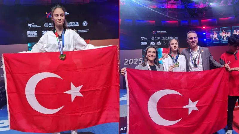 Sena Yılmaz Taekwondoda Zirvede! Dünya Şampiyonu Oldu!