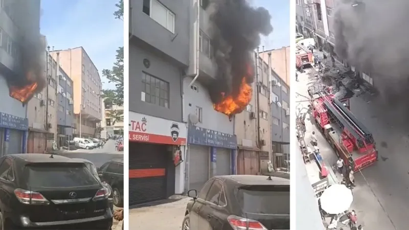 Kağıthane'de Korkunç Yangın! Faciada 1 Ölü, İşte Detaylar