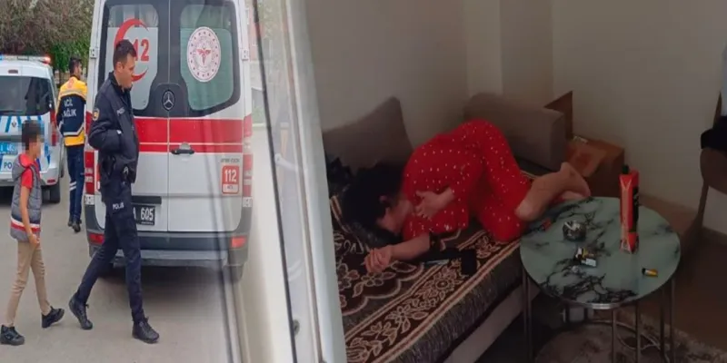 9 Yaşındaki Çocuk Annesini Kanlar İçinde Buldu! Şoke Eden Detay