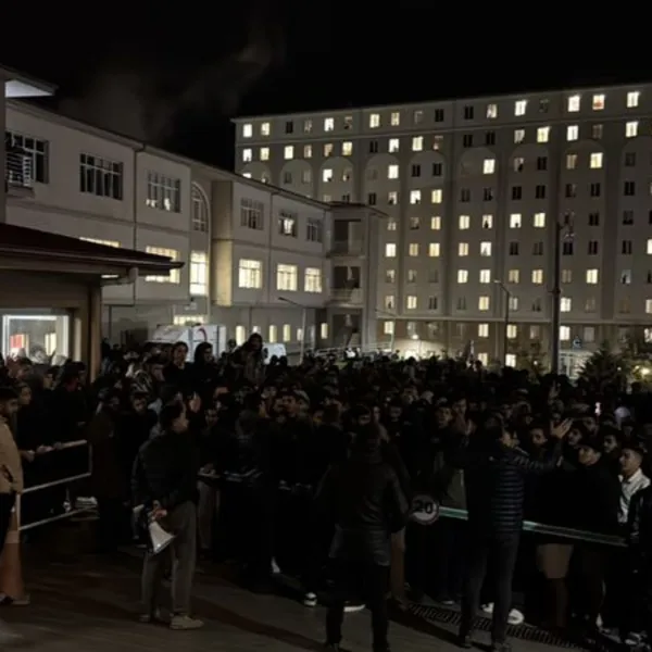 Edirne'de Yurtta Su Kesintisi İsyanı! Öğrenciler Ayaklandı!
