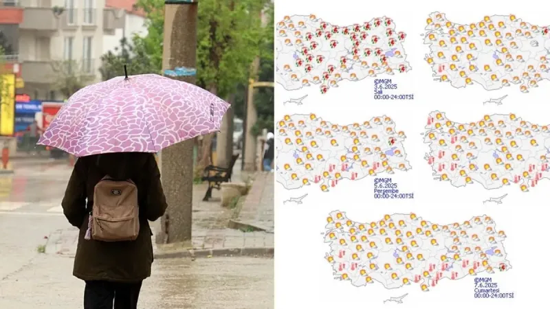 Ordu, Giresun ve Rize’de kuvvetli yağışlara dikkat! Meteoroloji 3 Haziran hava durumu raporu | Sıcaklıklar 4 derece birden artacak