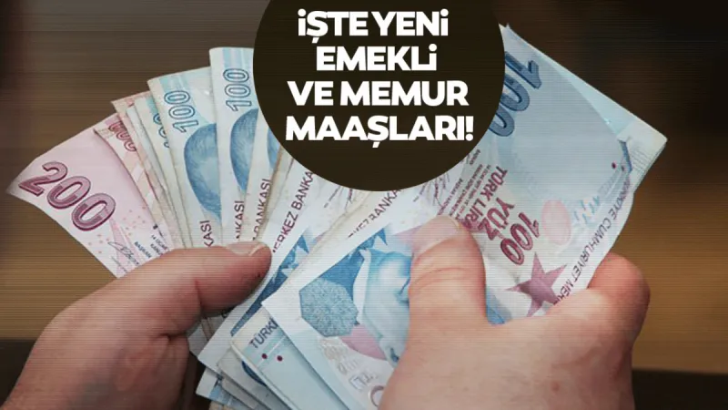 SON DAKİKA EMEKLİ ZAMMI: İşte yeni memur zammı ve emekli maaşları! Kim ne kadar alacak? Kuruşu kuruşuna belli oldu