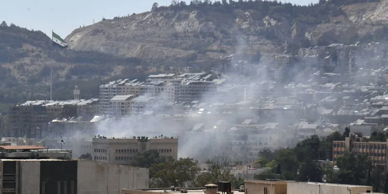 Suriye'nin başkenti Şam'a füze saldırıları!