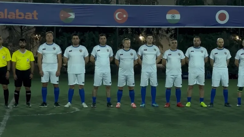 Türkiye'nin Erbil Başkonsolosluğu takımı, IKBY Diplomatik Futbol Turnuvasında başarıyla ilerliyor